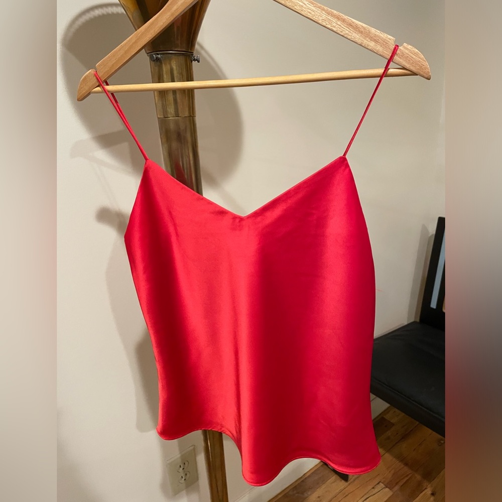 Red club Monaco silky cami size S